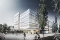 Computersimulation des fertigen Gebäudes </br>(c) AllesWirdGut Architektur ZT GmbH, Wien