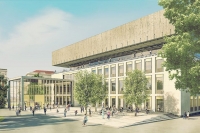 Visualisation of the new building, © Certov, Winkler + Ruck Architekten